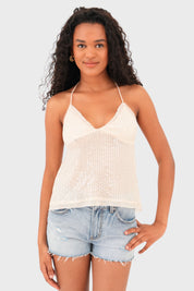 Beige de "hora dorada"