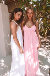 "Azore" Dress White