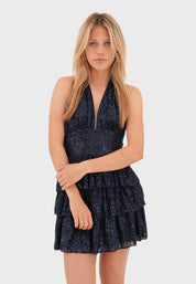 "Stardust" Dress Navy