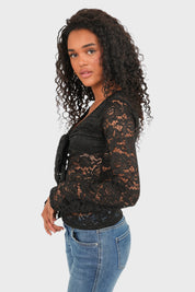 "Olive" Top Black