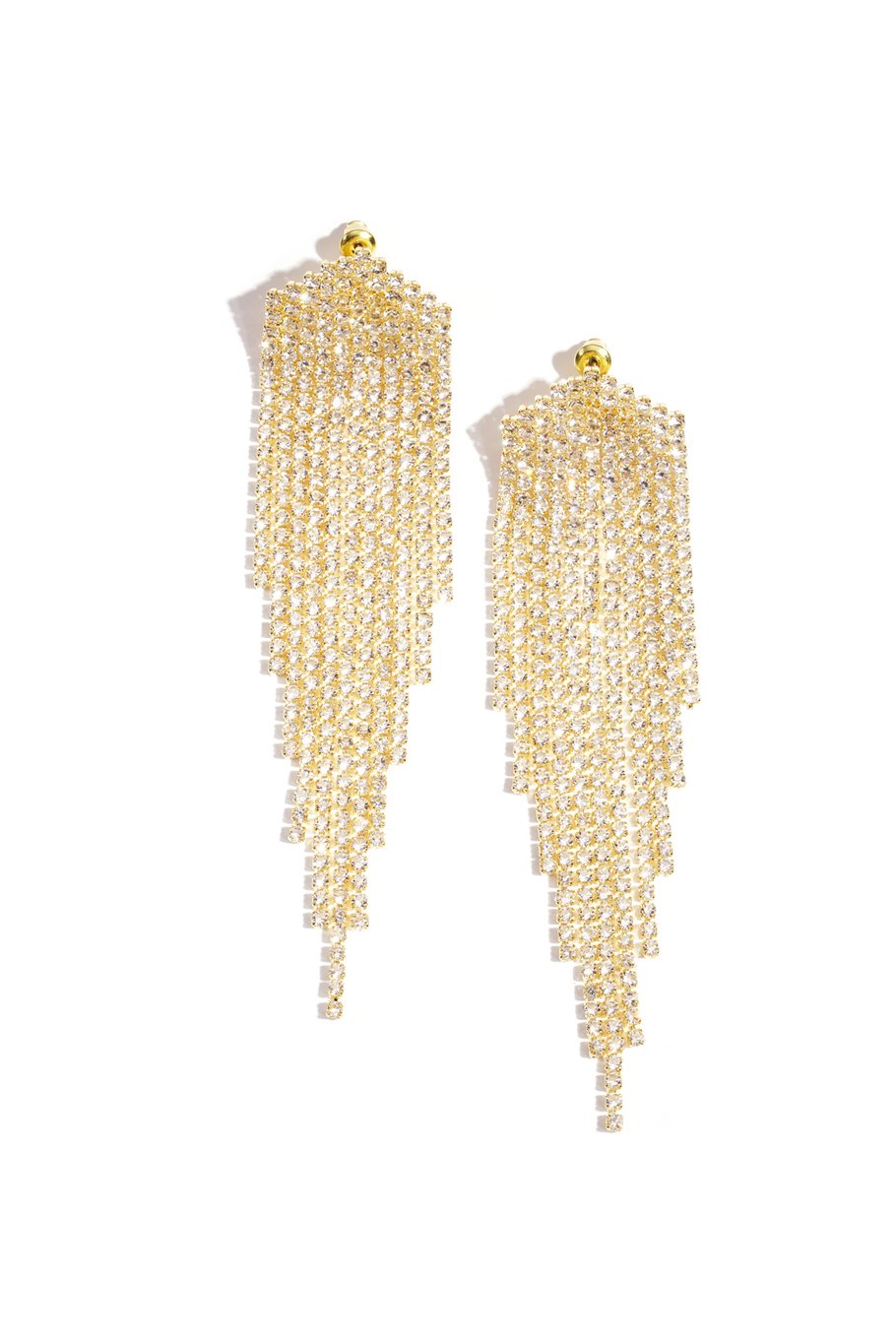 "Shimmer" earrings gold