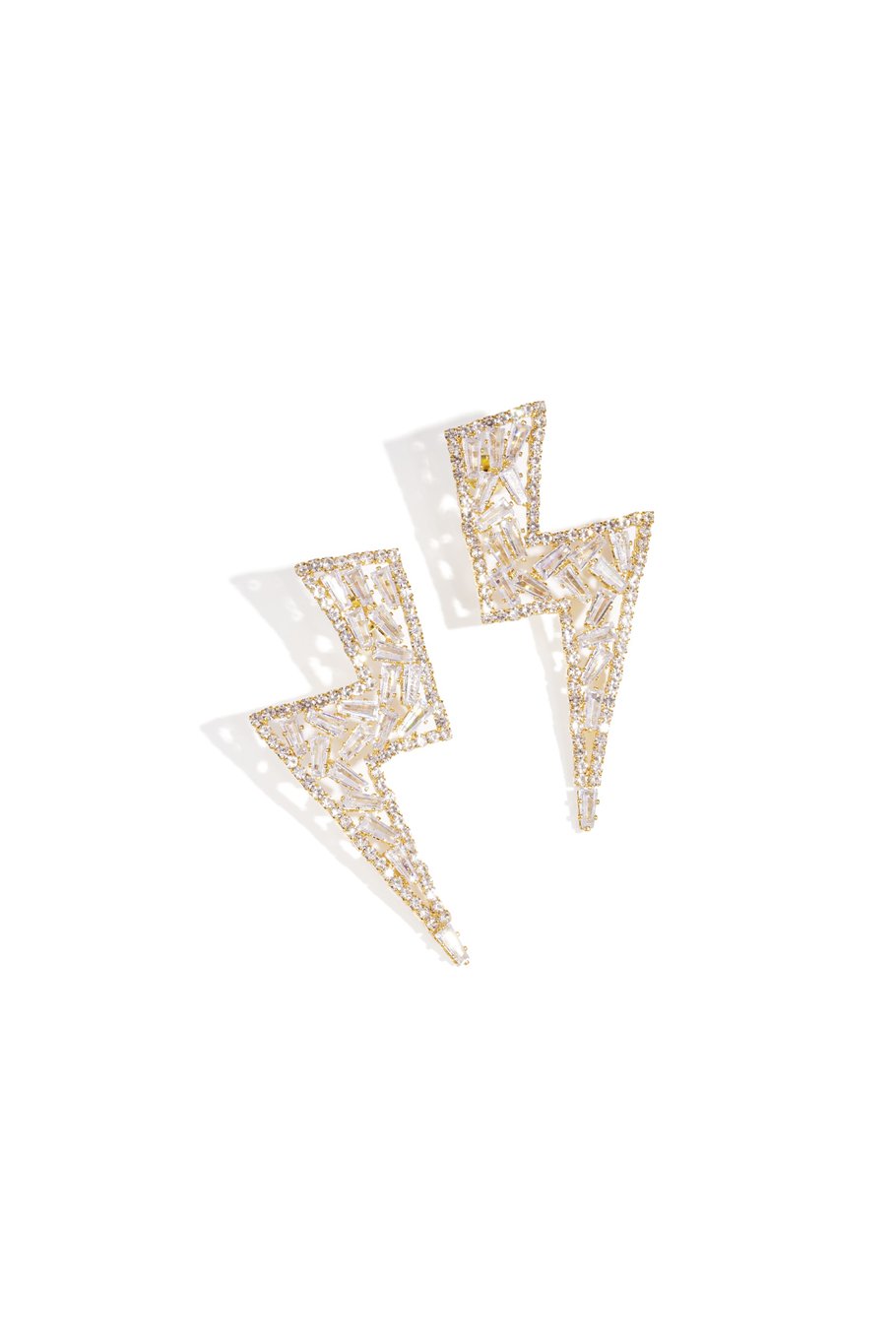 "Flash" earrings gold