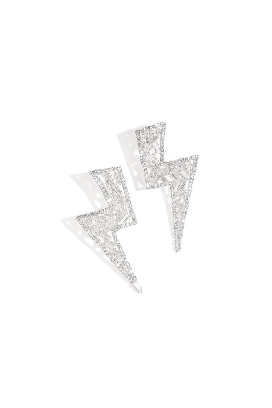"Flash" earrings silver