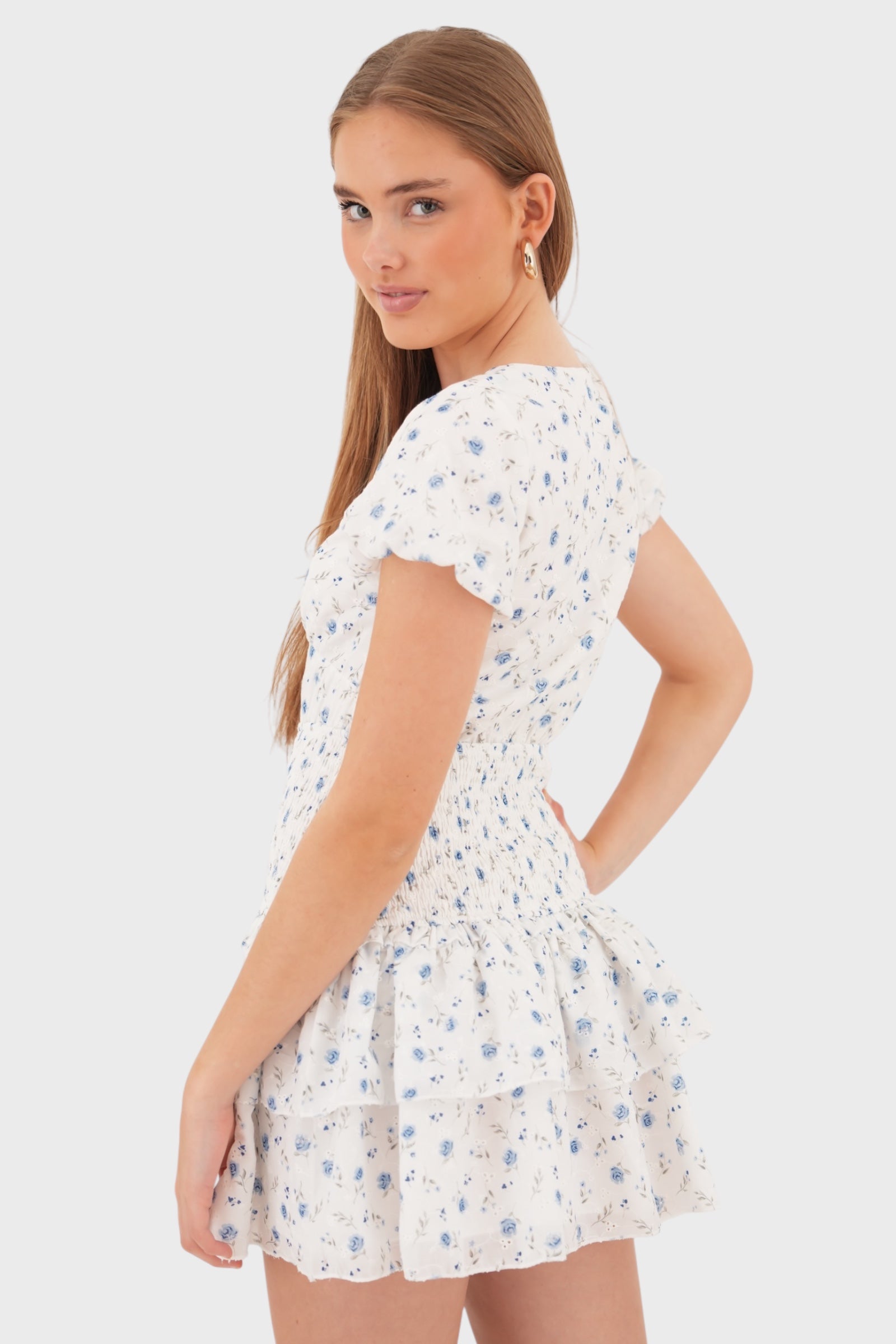"Rhodes" dress blue