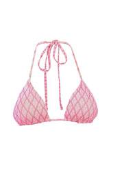 "Aruba" bikini top pink