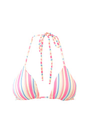 "Summer" Bikini Top Striped