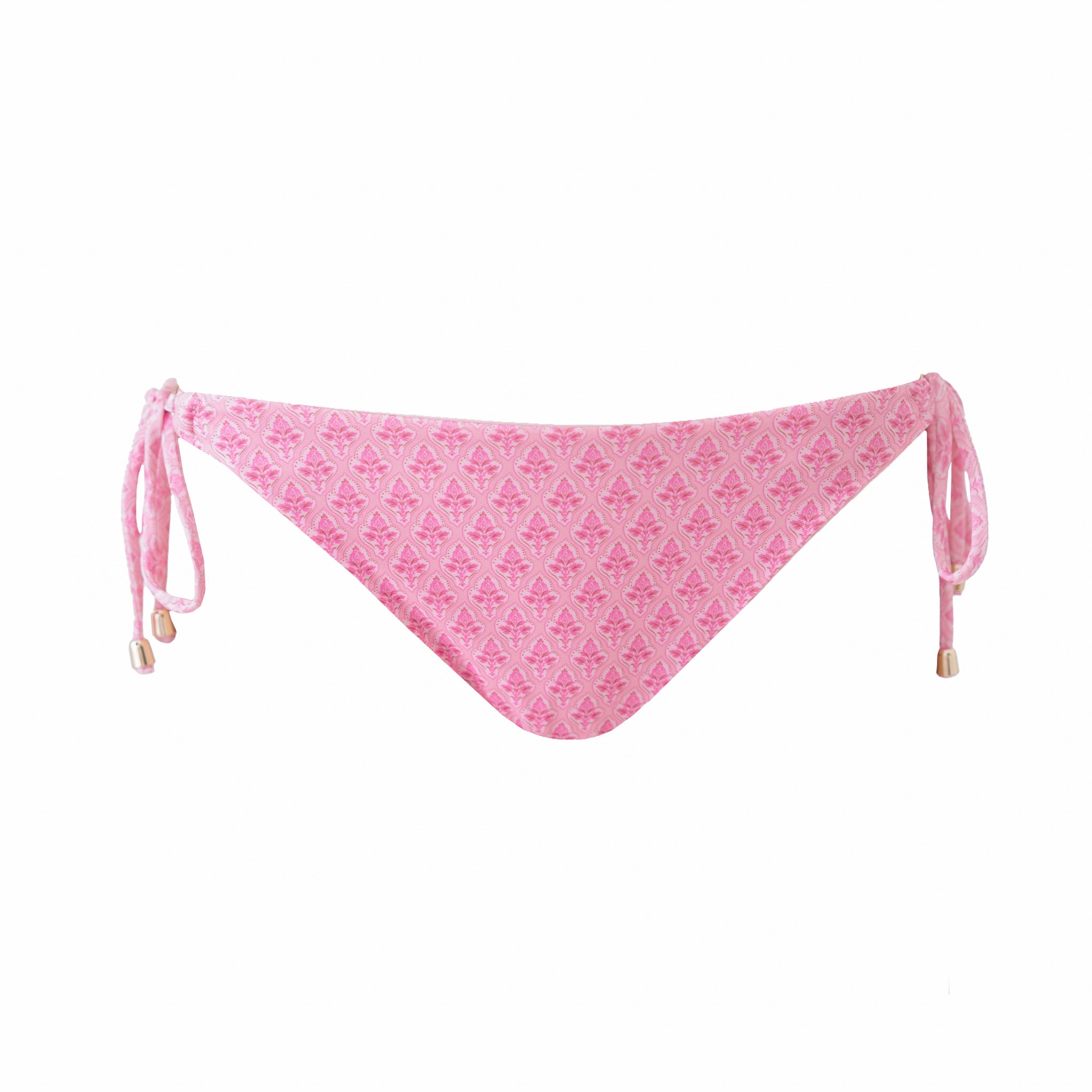 Rosa de fondo de bikini "tropical" atado