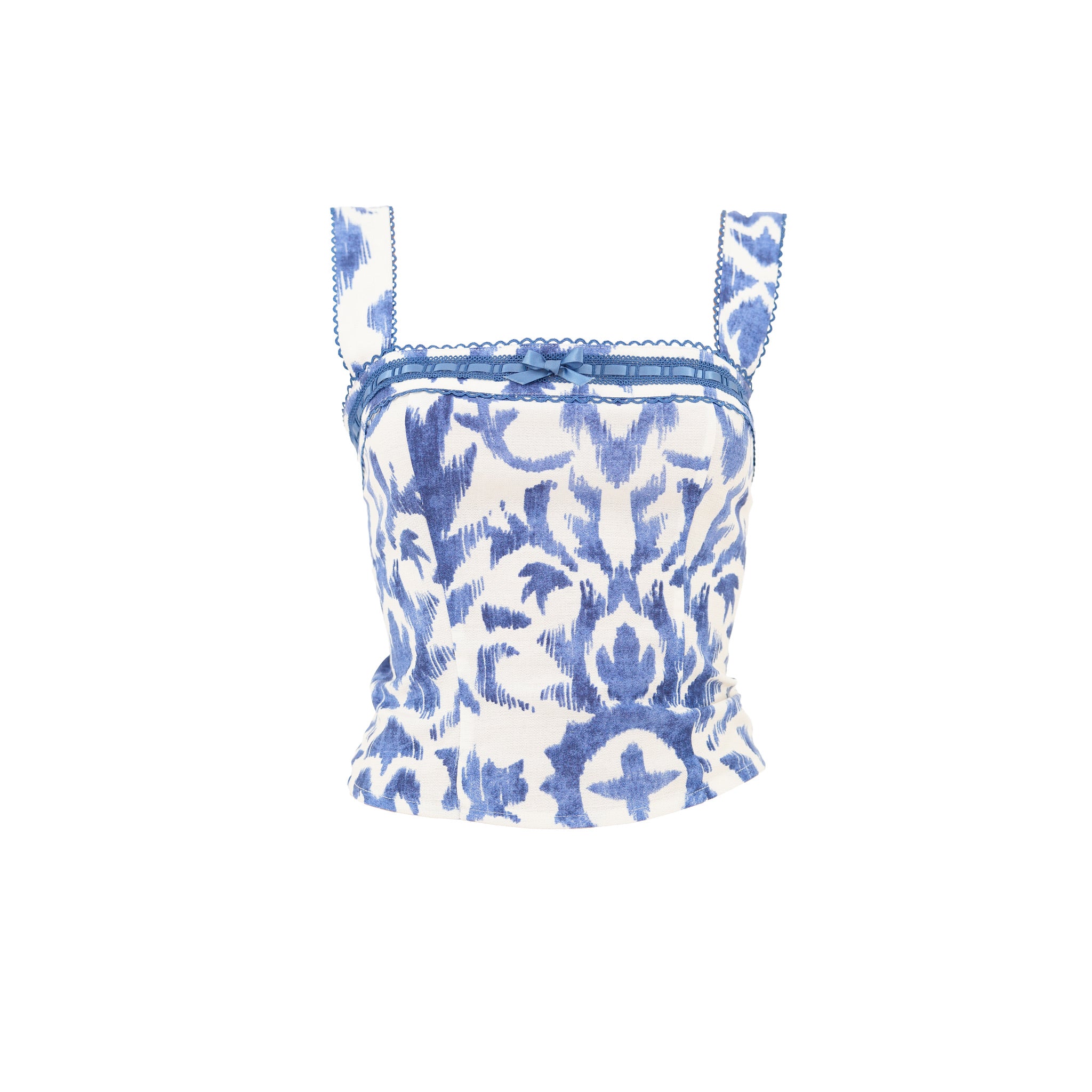 "Positano" Top Blue