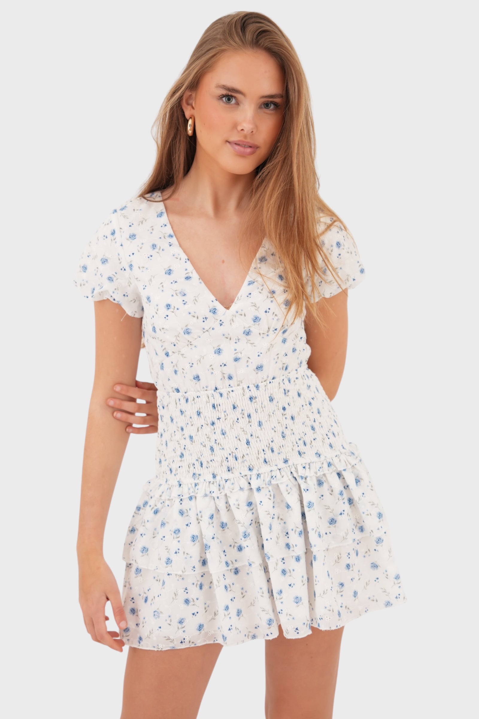 "Rhodes" dress blue