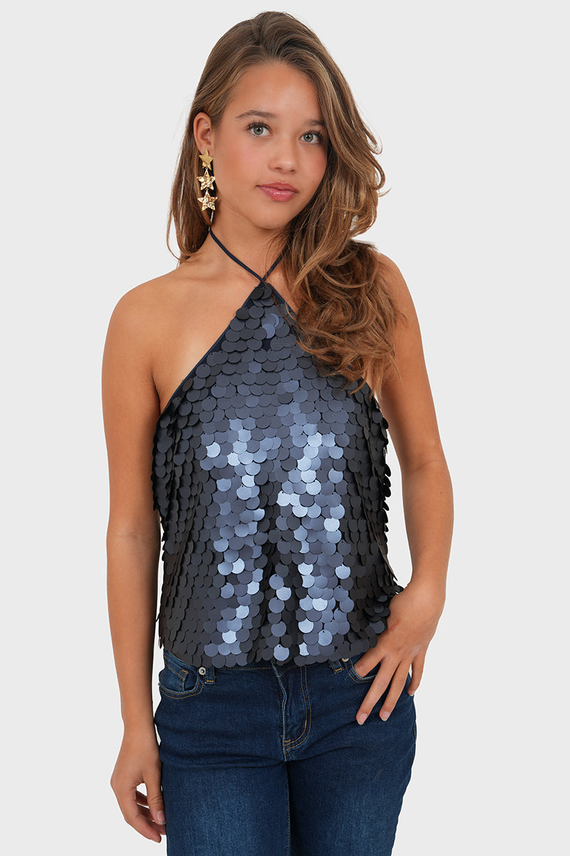 "Moon" top navy (pre-order)