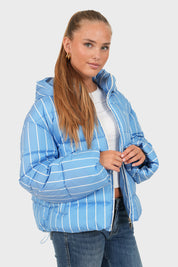 Veste bouffante "Aspen" bleu