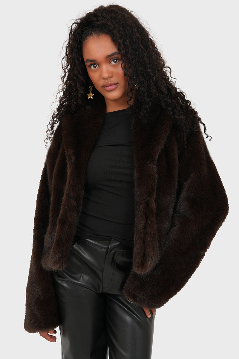 "Frankie" jacket brown (pre-order)