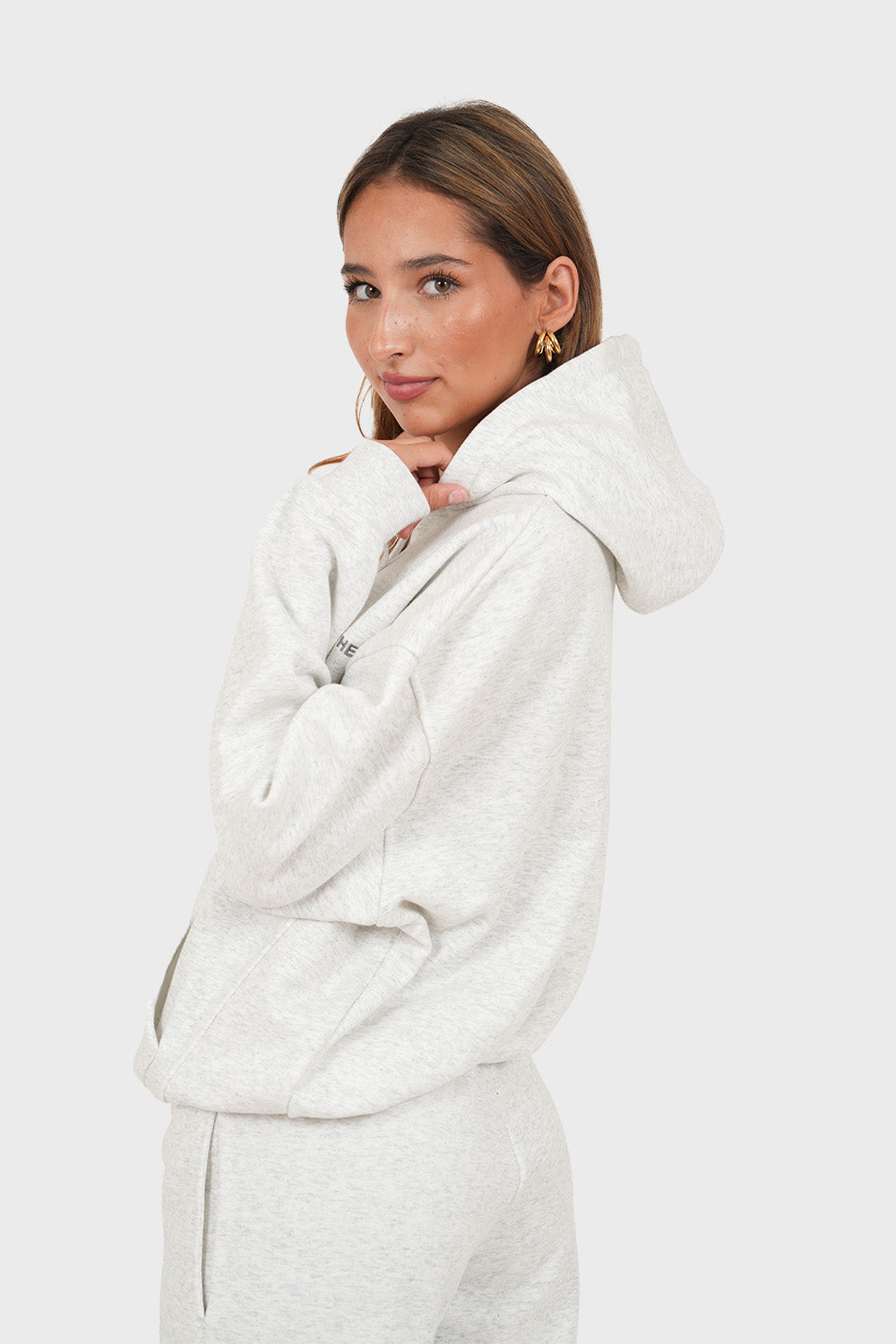 "MMT" Capiudad de capucha gris