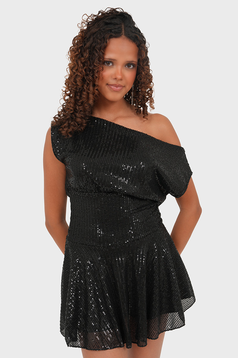 "London" dress black