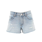 "Denim" short blue