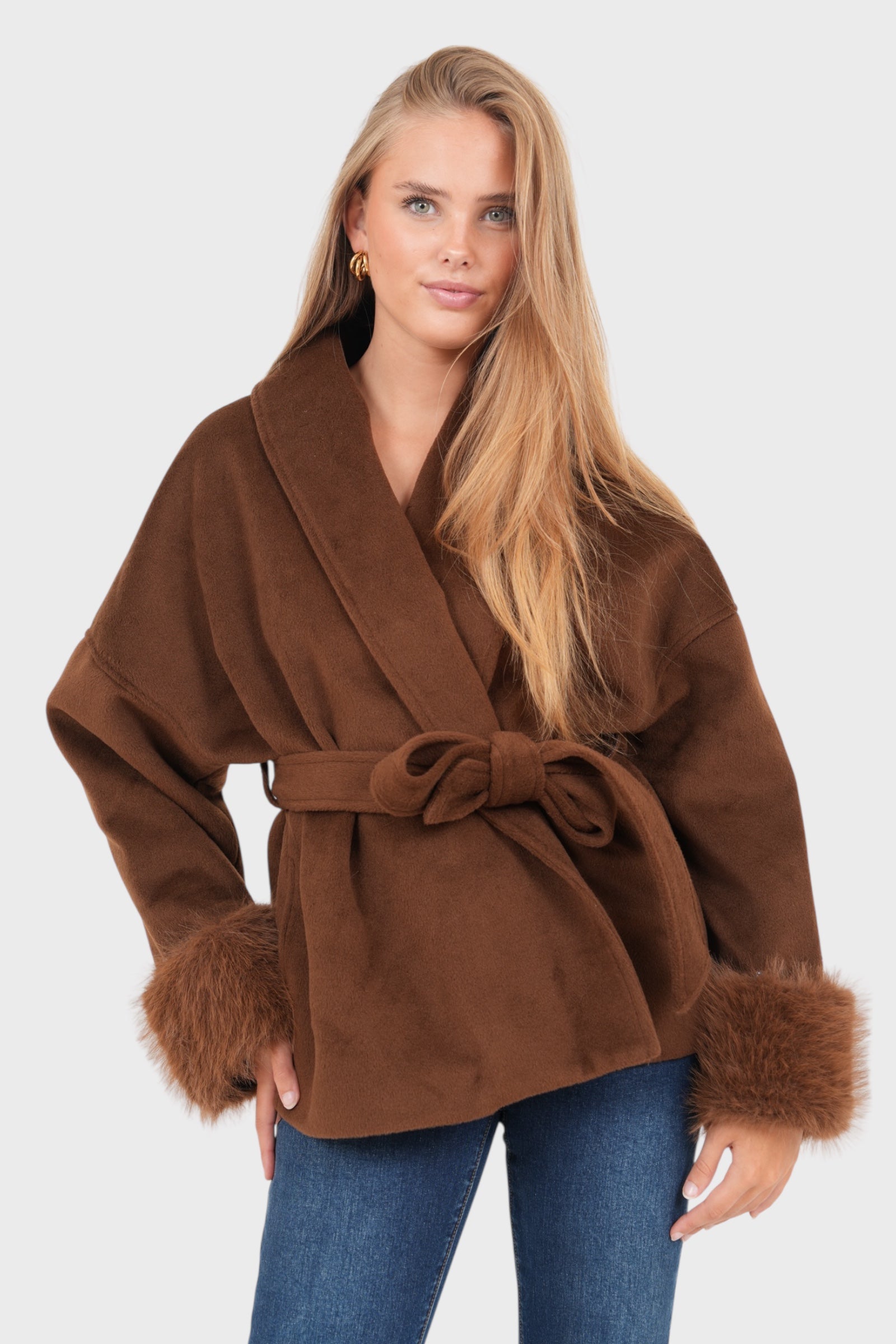 "Penny" Jacket Brown