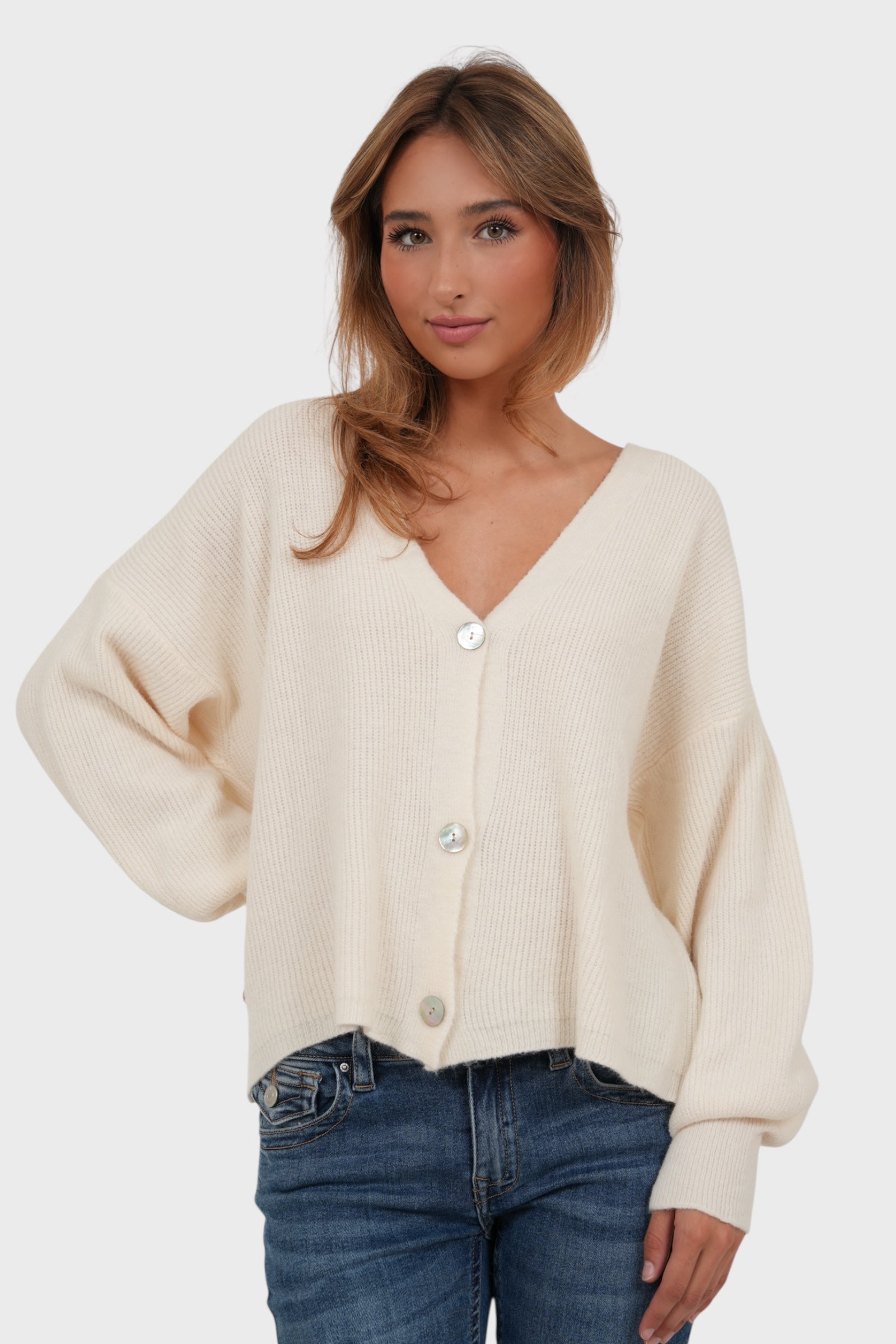 "Fall" Vest blanc