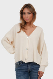 "Fall" Vest blanc