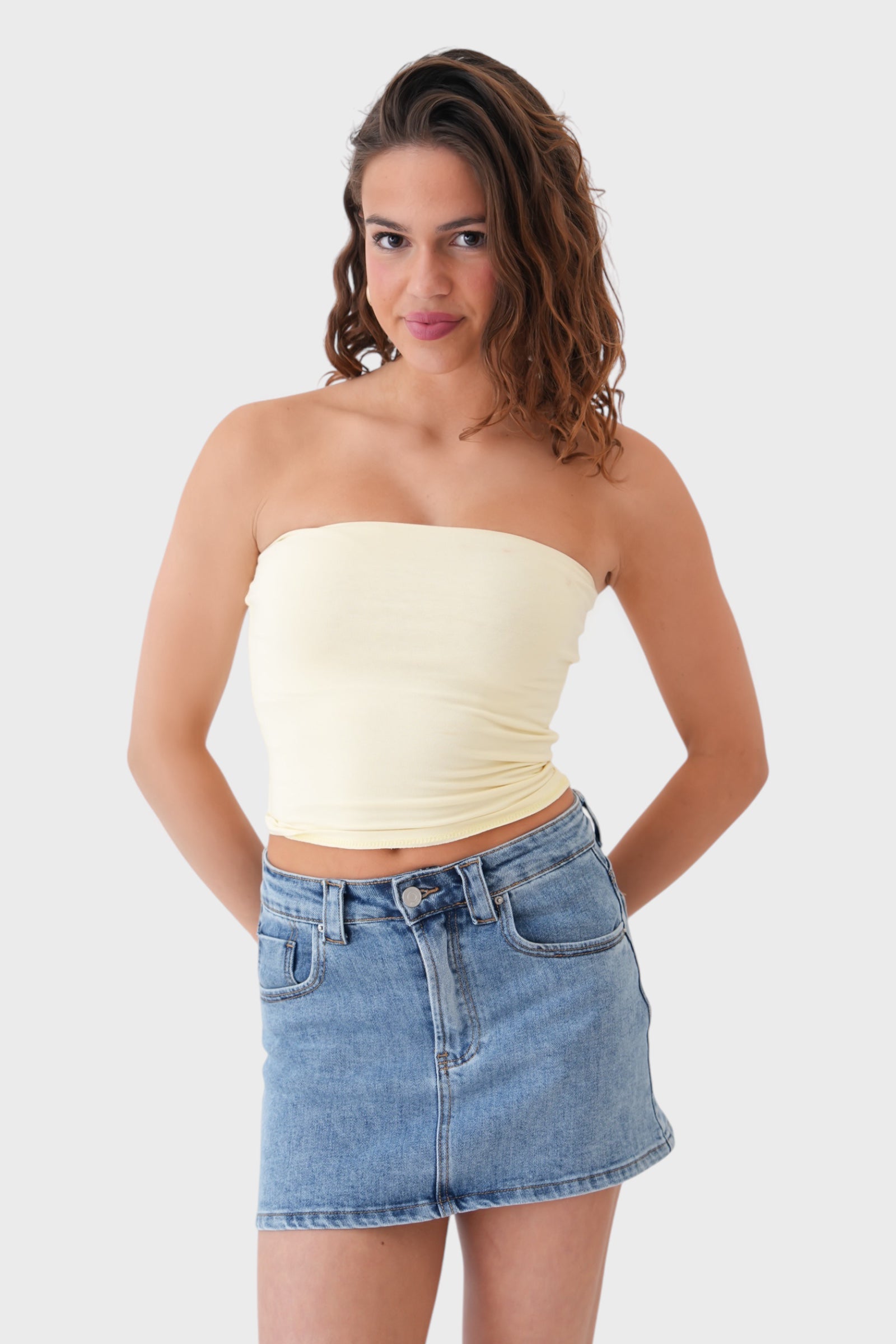 "Tube" Top Yellow