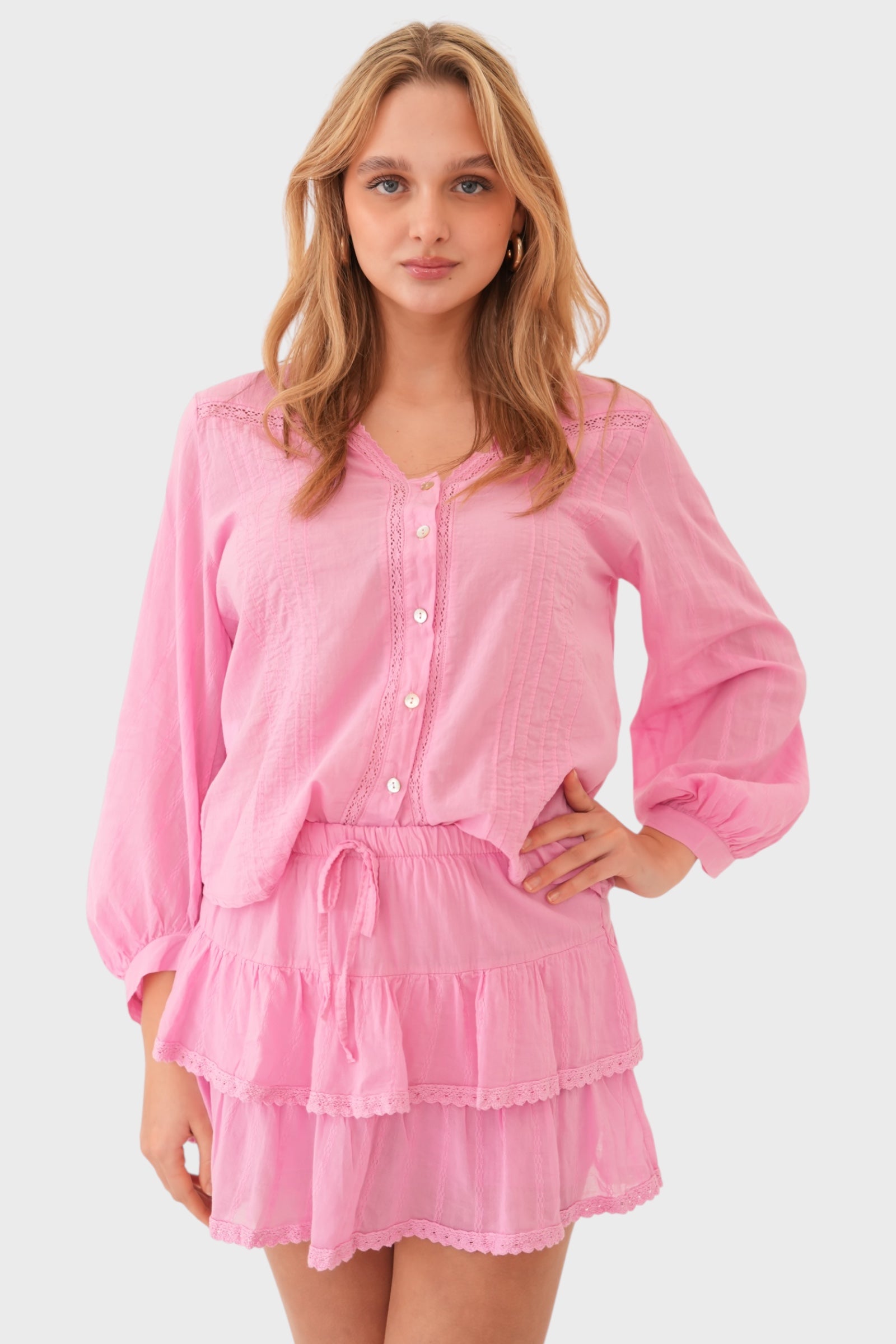 "Olivia" skirt pink