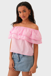 "Como" Bluse Pink