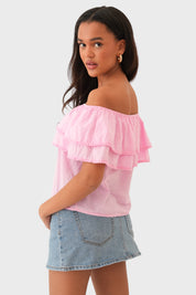 "Como" Bluse Pink