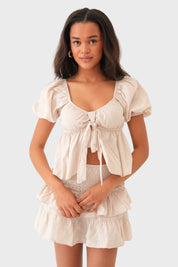 "Sophie" top beige