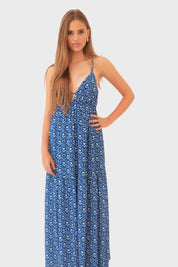 Vestido "Azore" azul