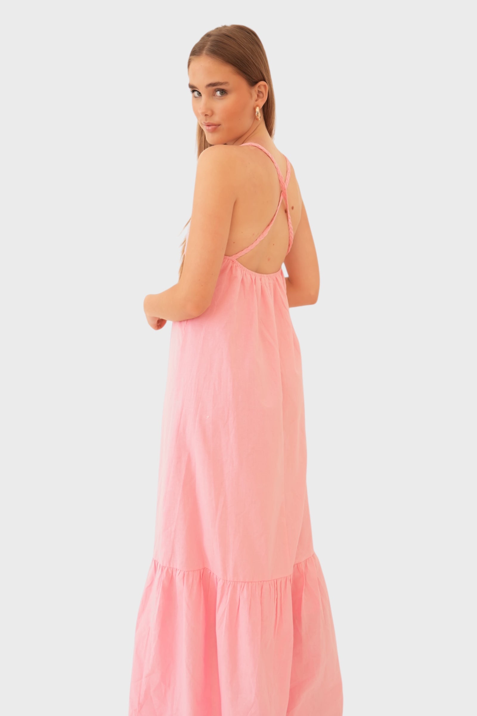 "Azore" Dress Pink