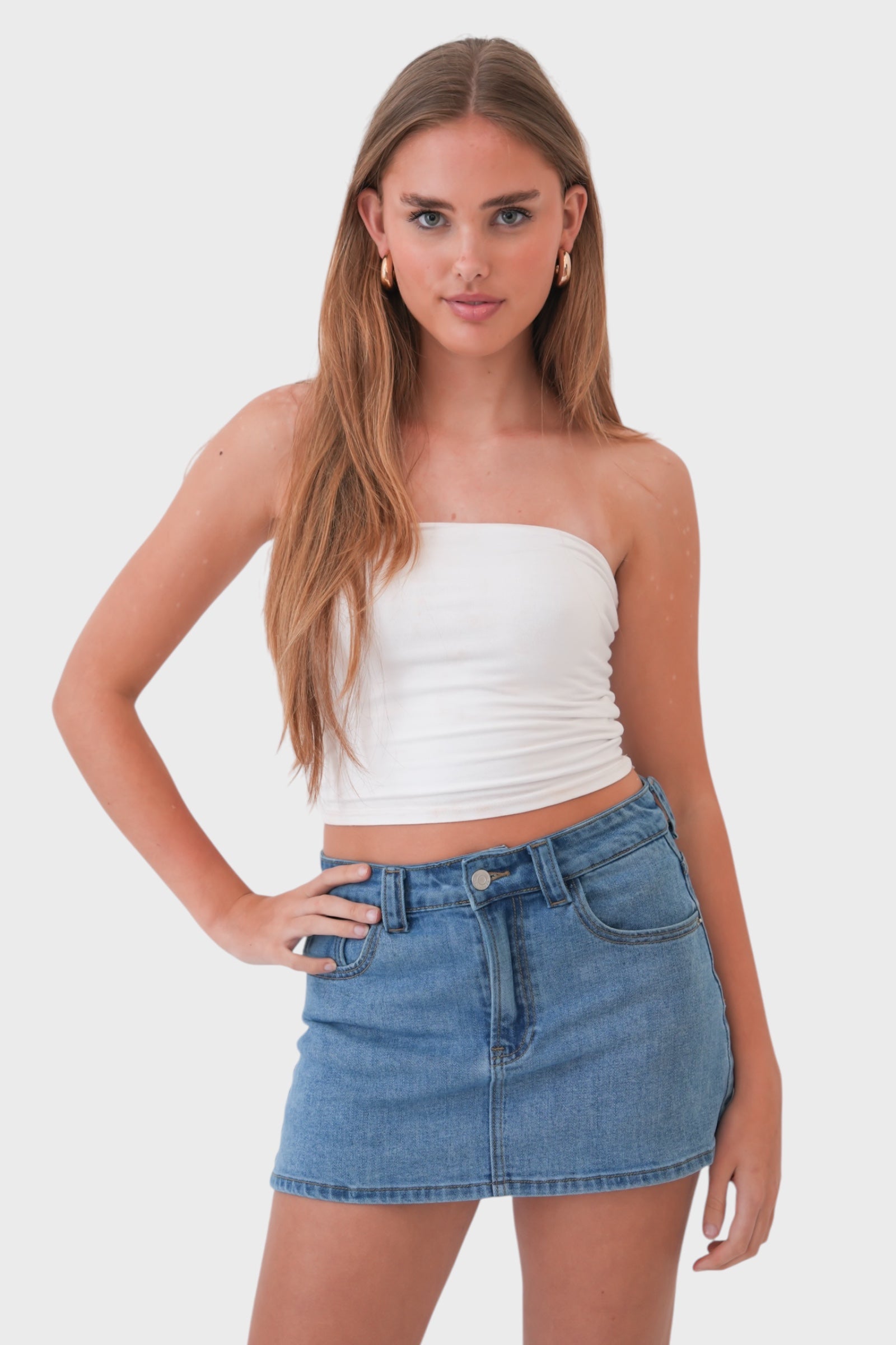 Denimrock "Seaside" Blau