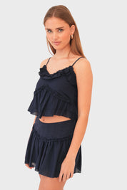 "Belle" skirt navy