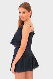 "Belle" skirt navy