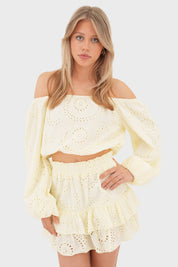 Blusa "Fleur" amarillo