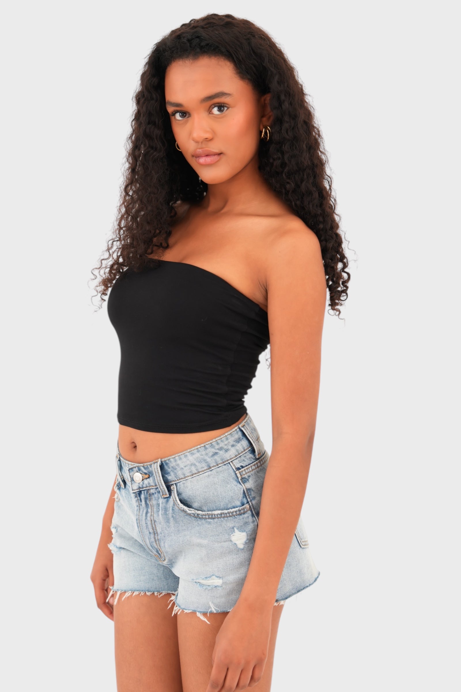 "Tube" Top Black