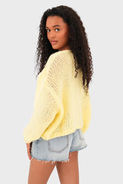 "Keep Me Warm" Vest Petite Light Yellow