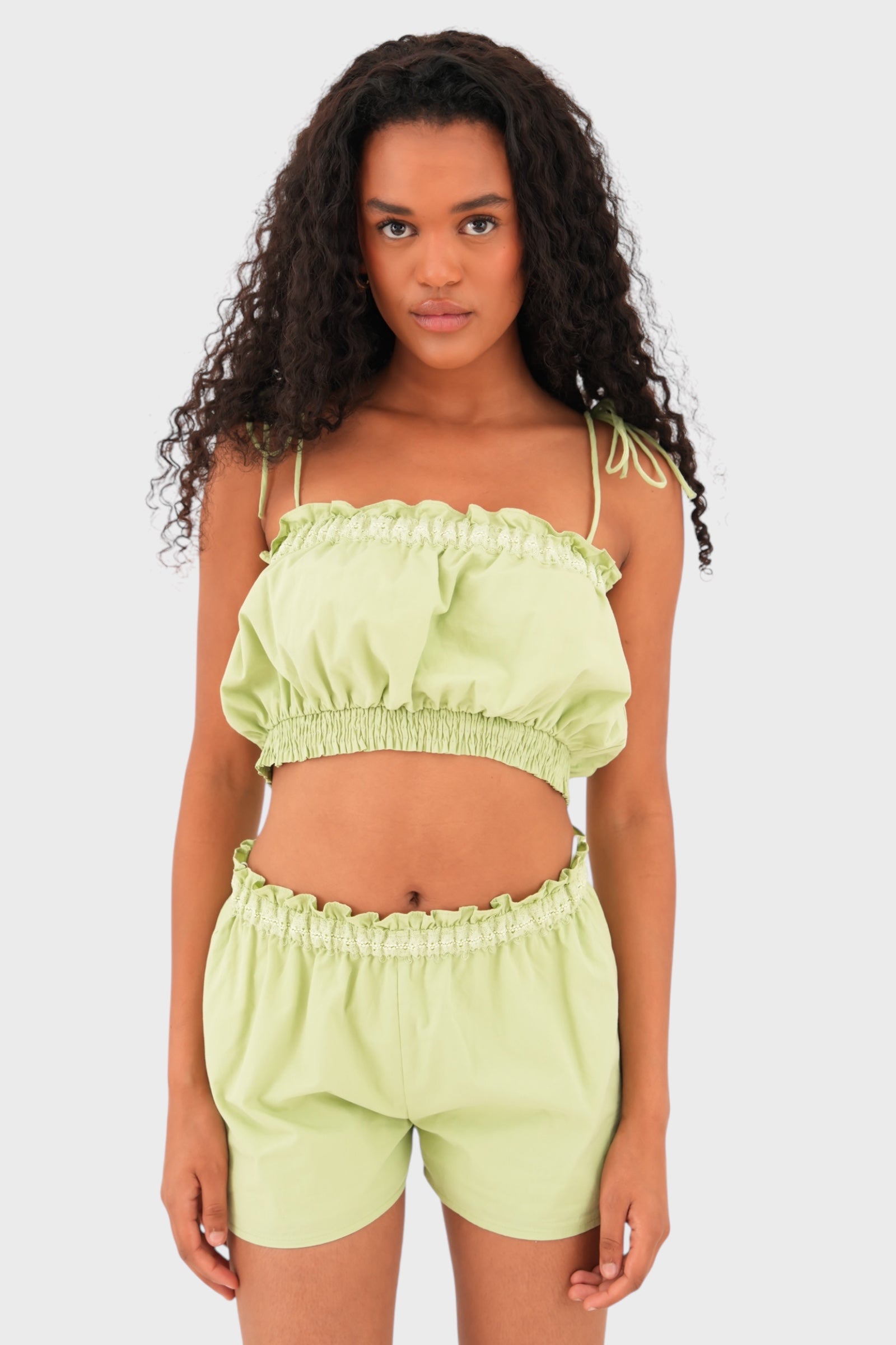 "Malaga" short green