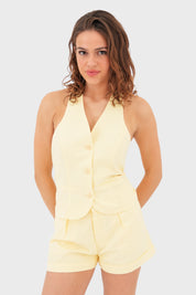 "Lemon" short yellow