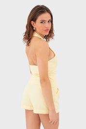 "Lemon" short yellow