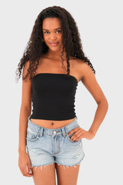 "Denim" short blue