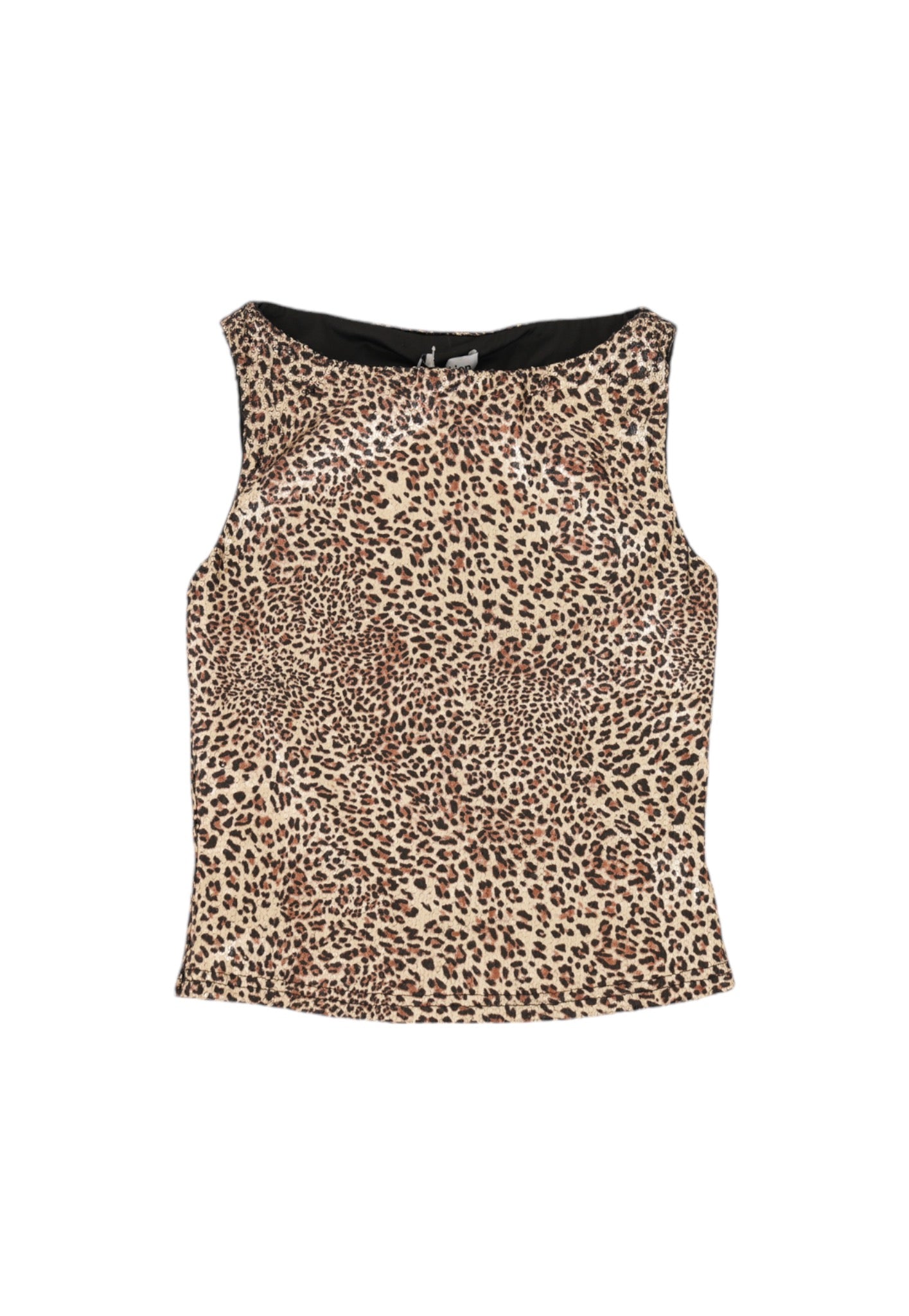 "Glitter Leopard" TOP
