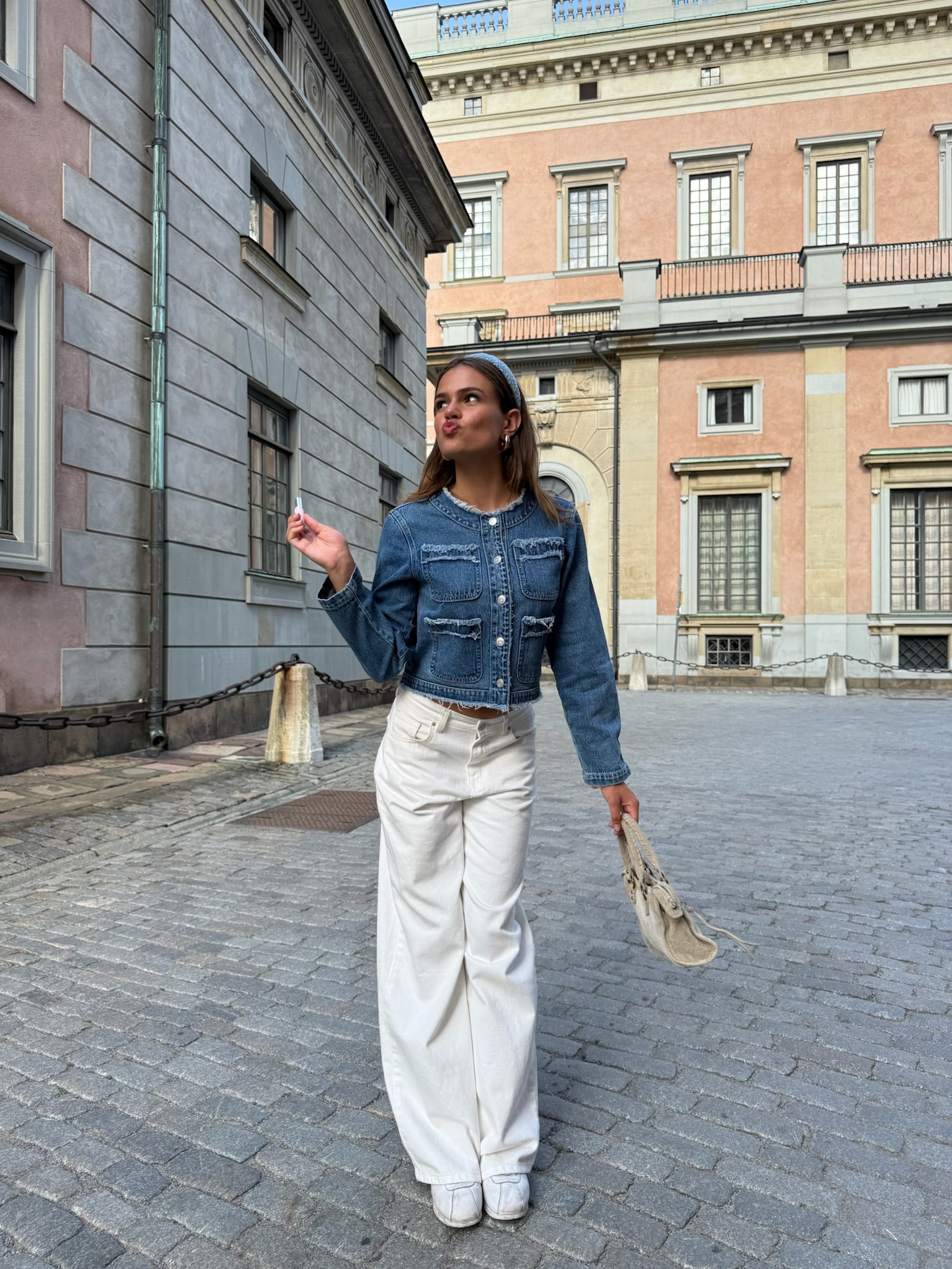 Chaqueta de mezclilla "Copenhague" azul