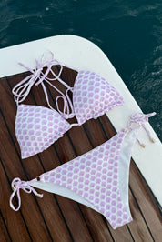 "Sunny" bikini topp lilla