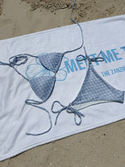 "Amalfi" Bikini bildblau gebunden
