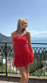 Vestido de "amalfi" rojo