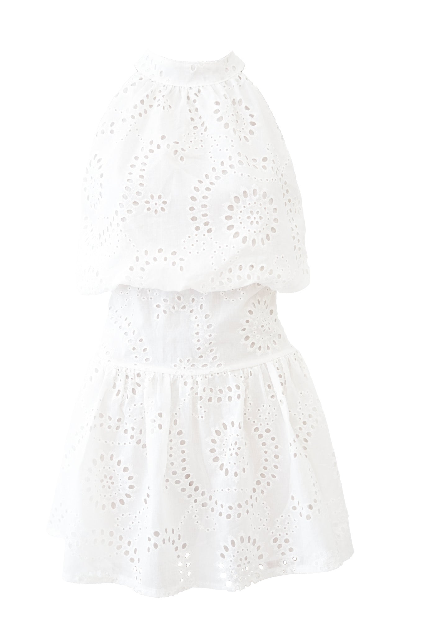 Vestido de "flora" blanco