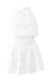 Vestido de "flora" blanco