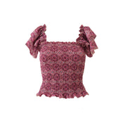 Top ruffle "tulum"