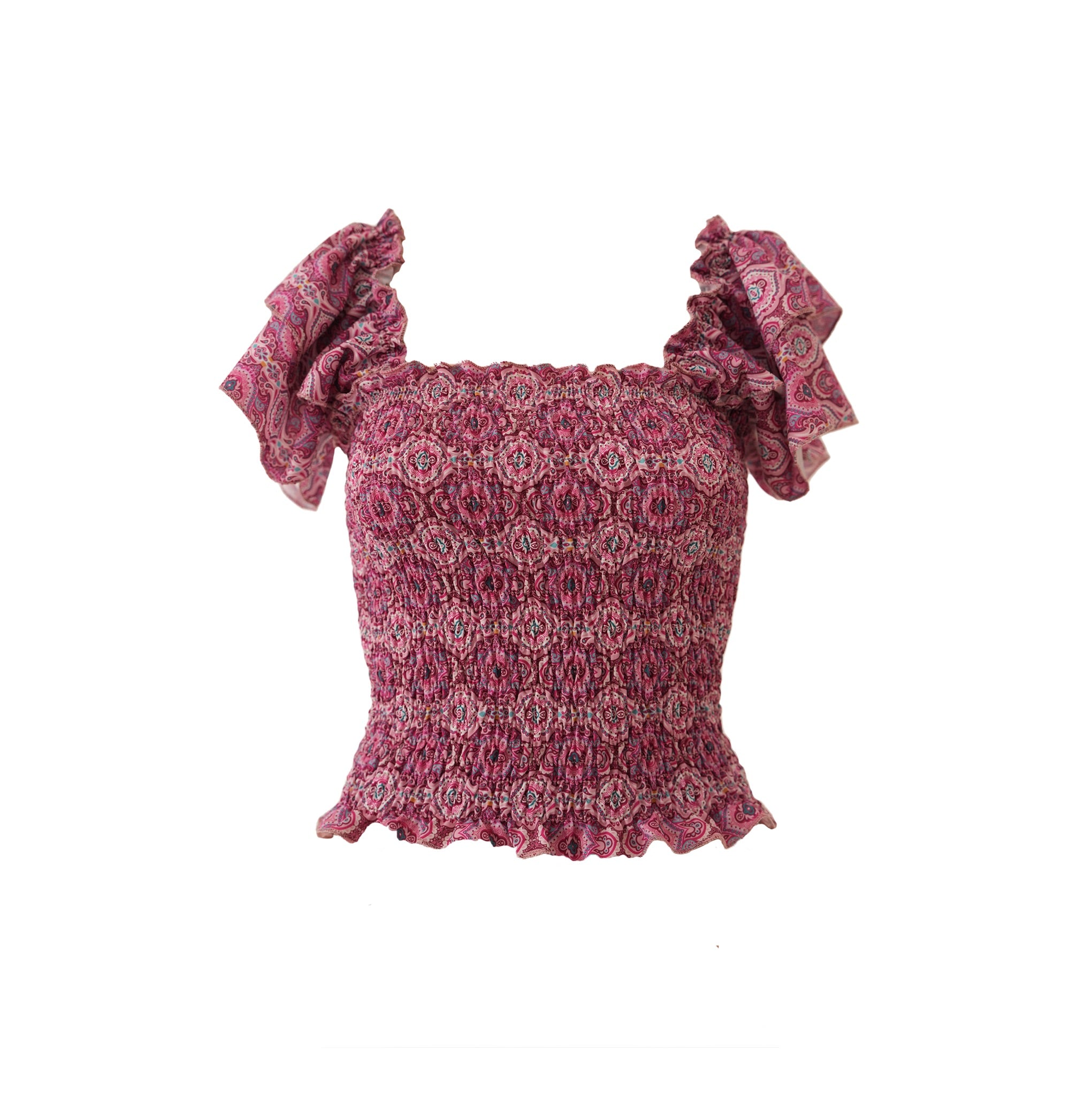 Top ruffle "tulum"