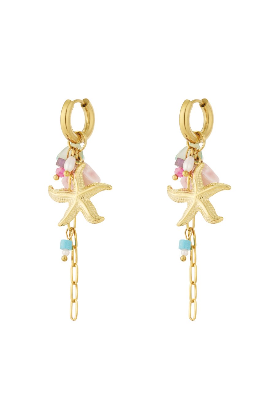 Pendientes de "estrella de mar"