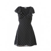 "Dots" dress black